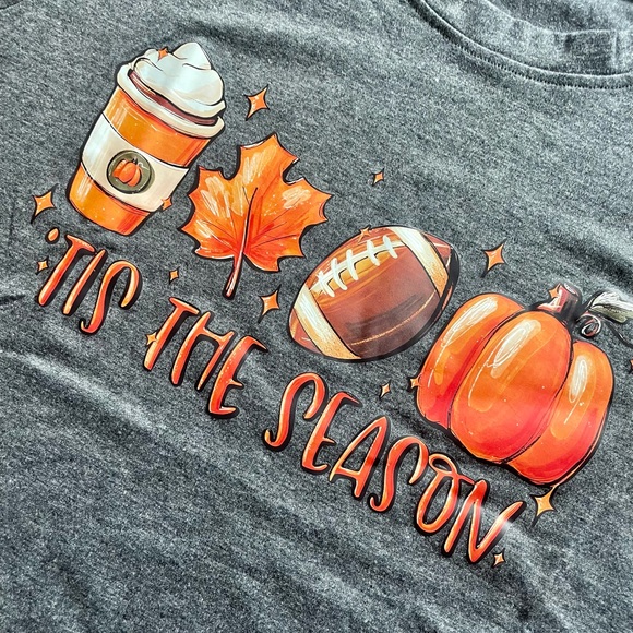 New - Fall Football Shirt - Picture 3 of 3